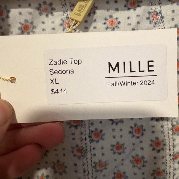 NWT Anthropologie Millie top women’s XL so cute and quality is excellent - Picture 4 of 8